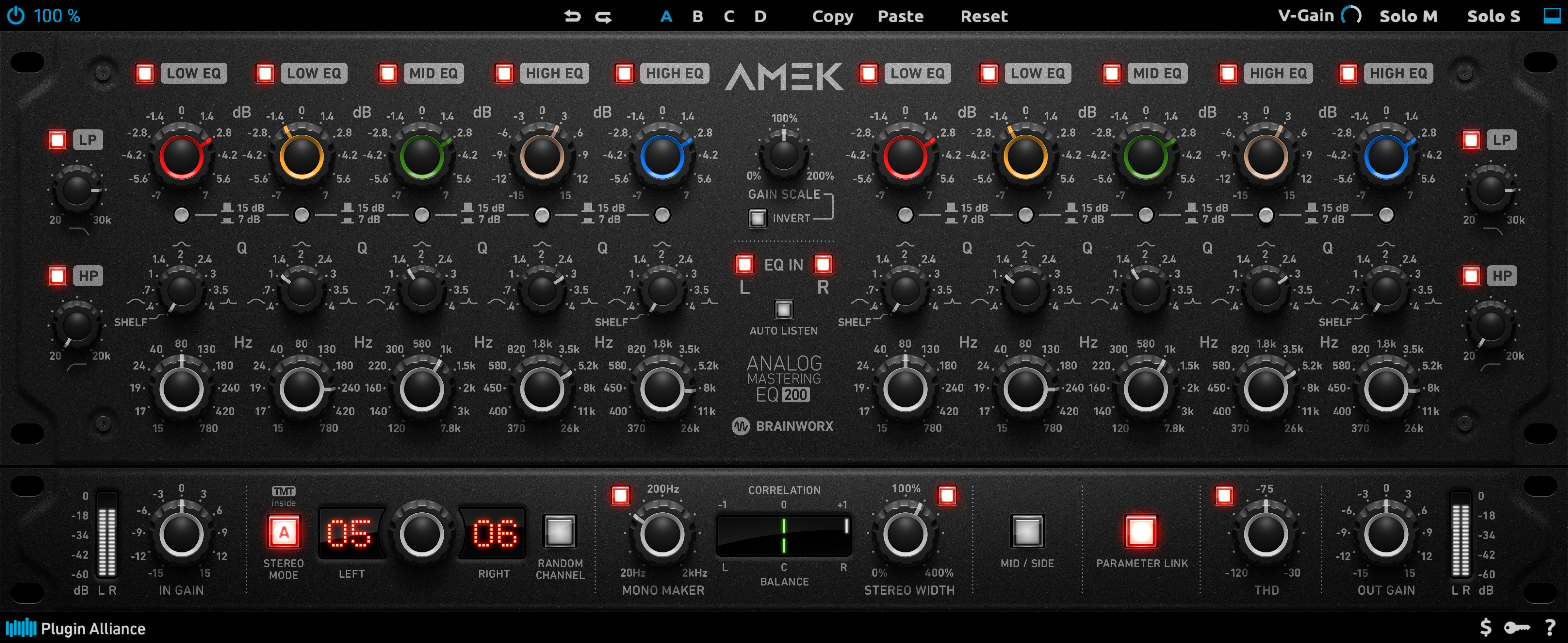 Amek EQ200