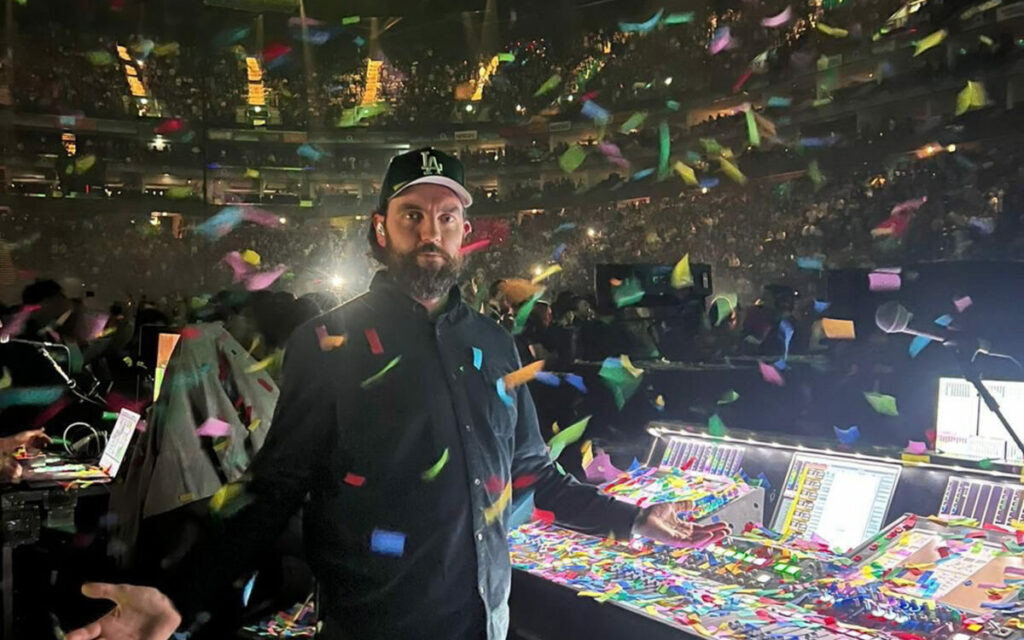 Ross James - Monitor Engineer - Kygo (+ confetti!) 
