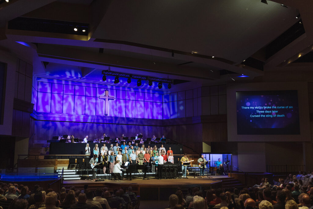 PS installed a full audio ecosystem for the church that included DiGiCo Quantum consoles, Fourier Audio transform.engines, and a KLANG:konductor paired with 16 KLANG:kontrollers